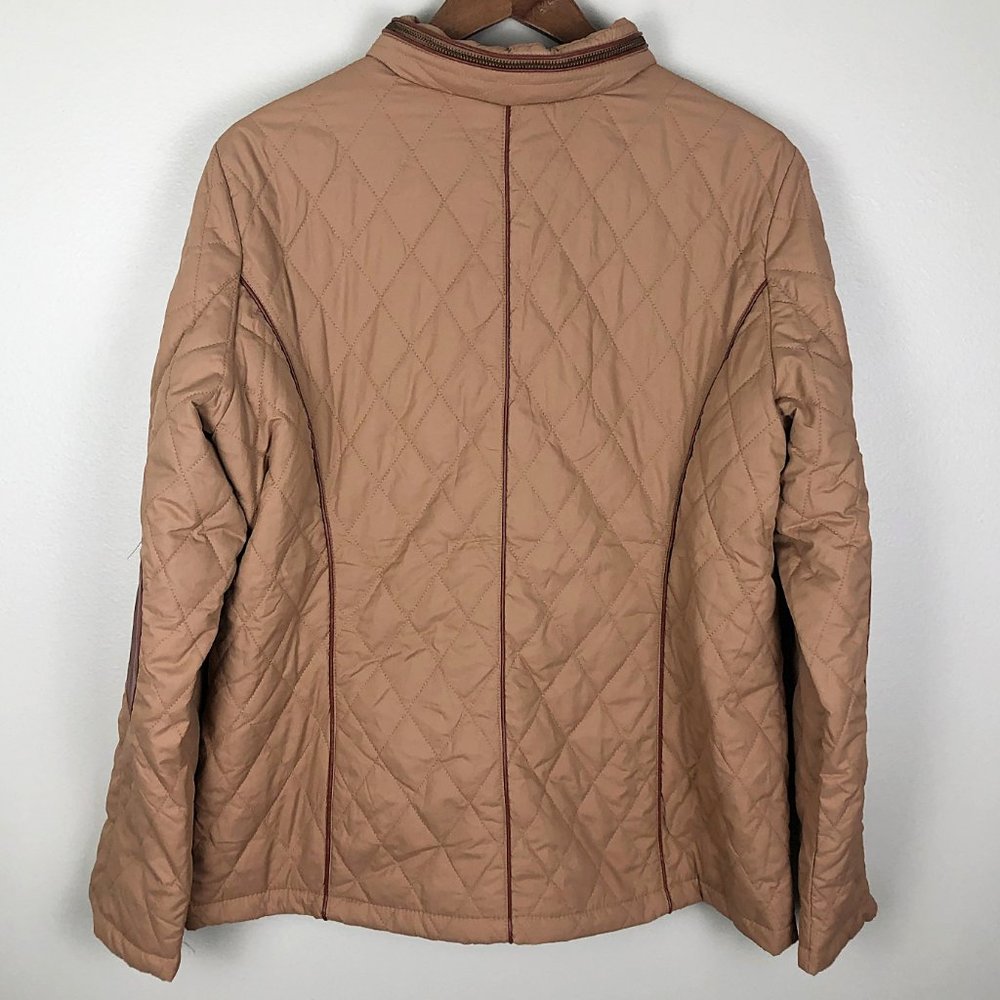 Dennis Basso Packable Quilted Puffer Barn Jacket - Picture 4 of 7